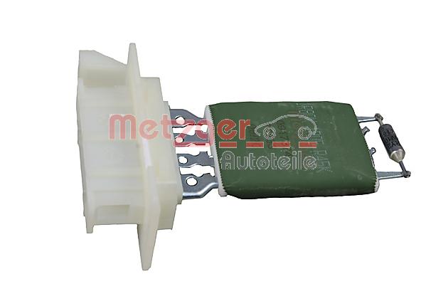 Resistenza, Ventilatore abitacolo - 0917374 METZGER